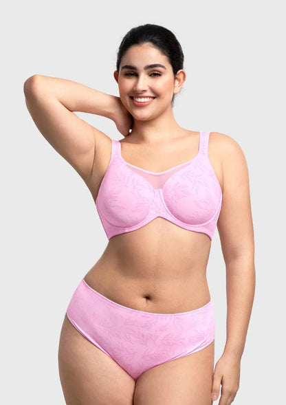 CoolComfort Smoothing Unlined Minimizer Underwire Bra