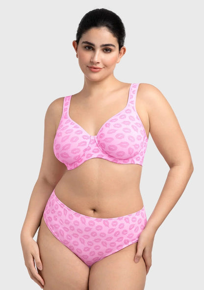 Joan Ultimate Soft T-shirt Unlined Underwire Minimizer Bra