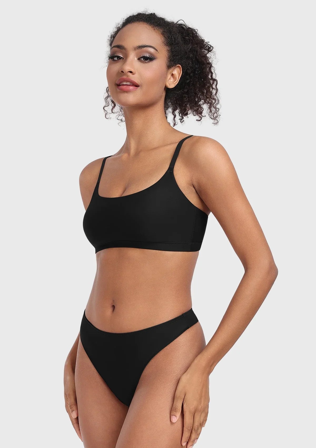 Wireless Seamless Comfort Bralette Cami Unlined Sports Bra Breathable