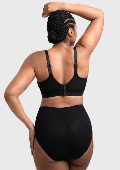 Lira Seamless Full Coverage Support Lace Unlined Minimizer Bra