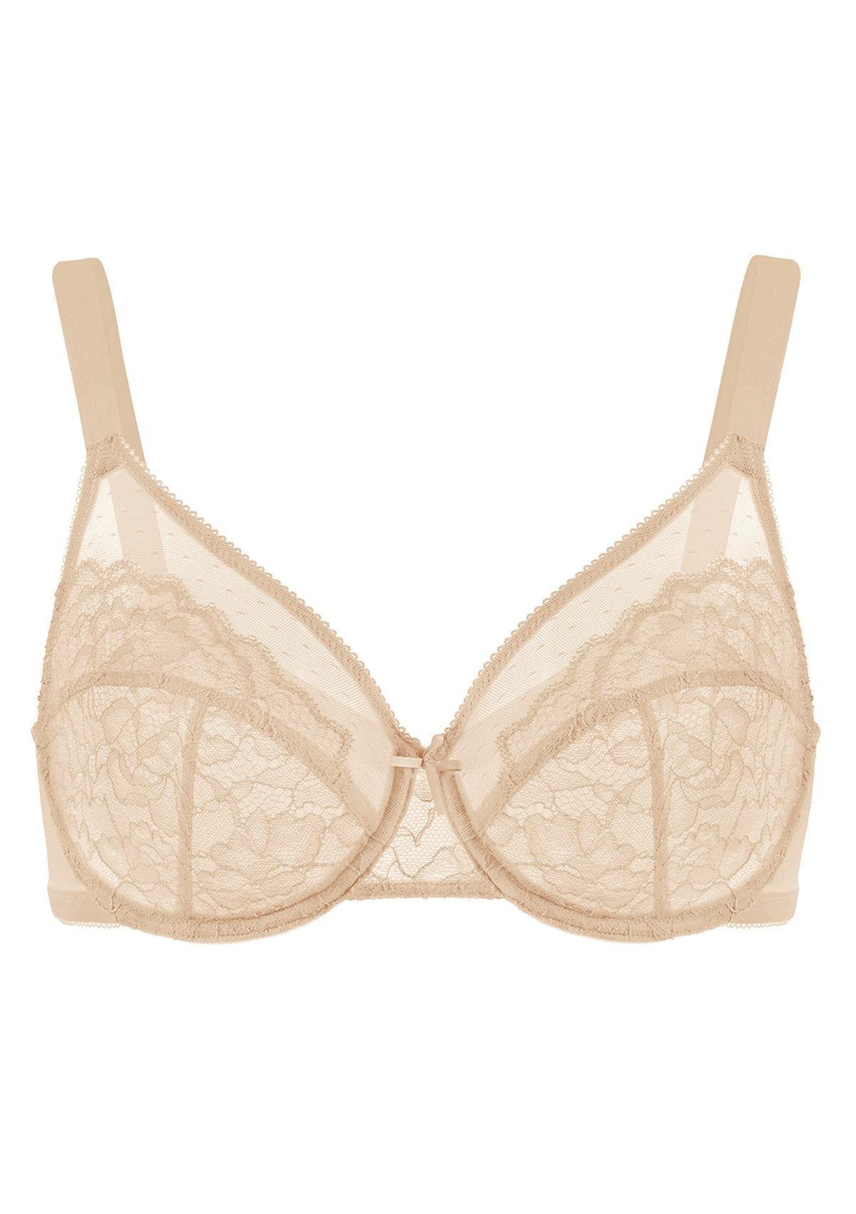 Enchante Lace Unlined Full Coverage Underwire Bra