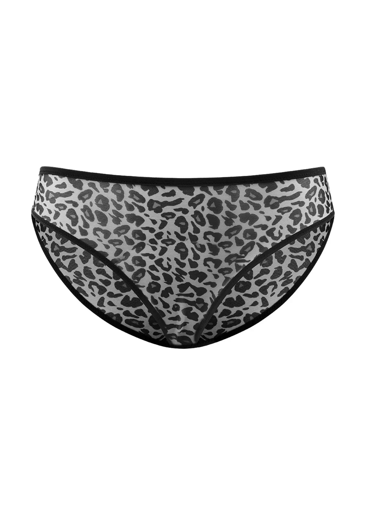 HSIA Leopard Wild High Stretch Briefs Soft Breathable Mesh Panty