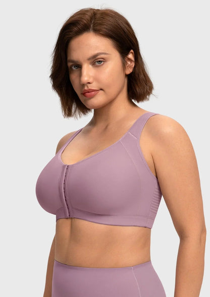 AlignFit Front Closure Posture Corrector Wireless Minimizer Full Coverage Bra