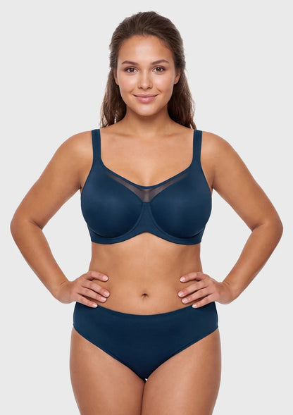 CoolComfort Smoothing Unlined Minimizer Underwire Bra