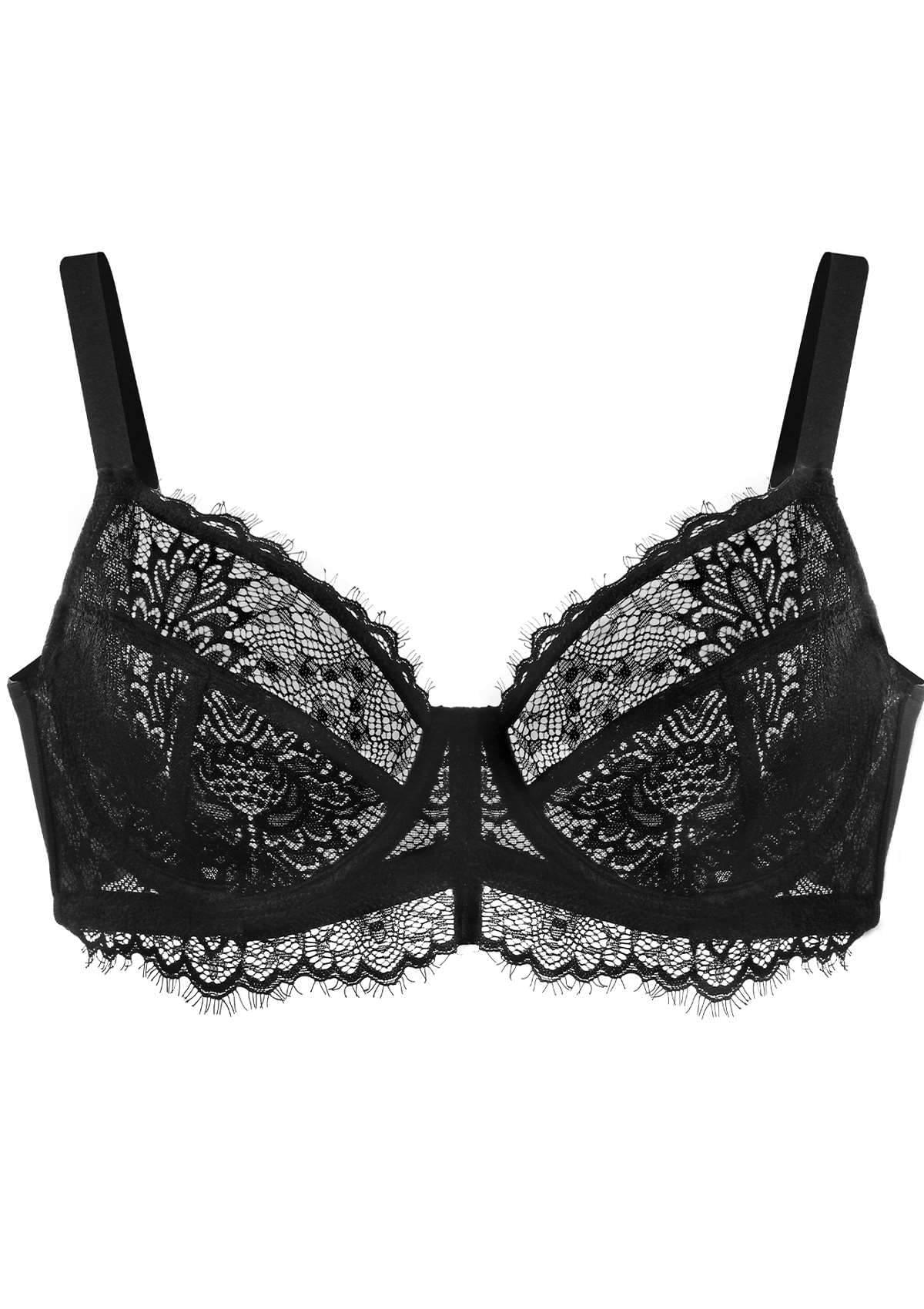HSIA Sunflower Underwire Lace Bra
