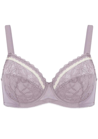 Jessamine Contrast Color Lace Underwire Bra Bundle