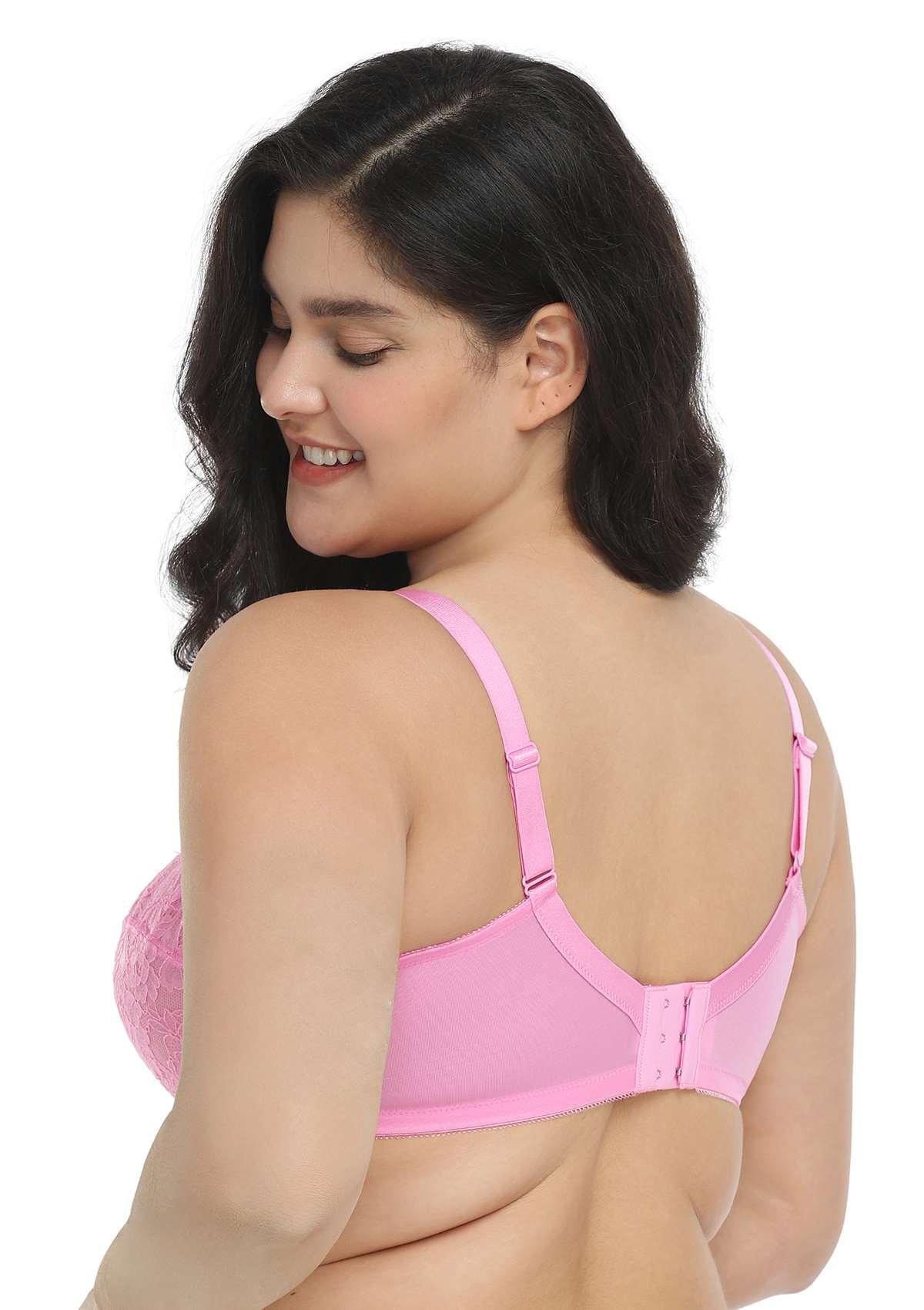 Enchante Lace Unlined Full Coverage Underwire Bra
