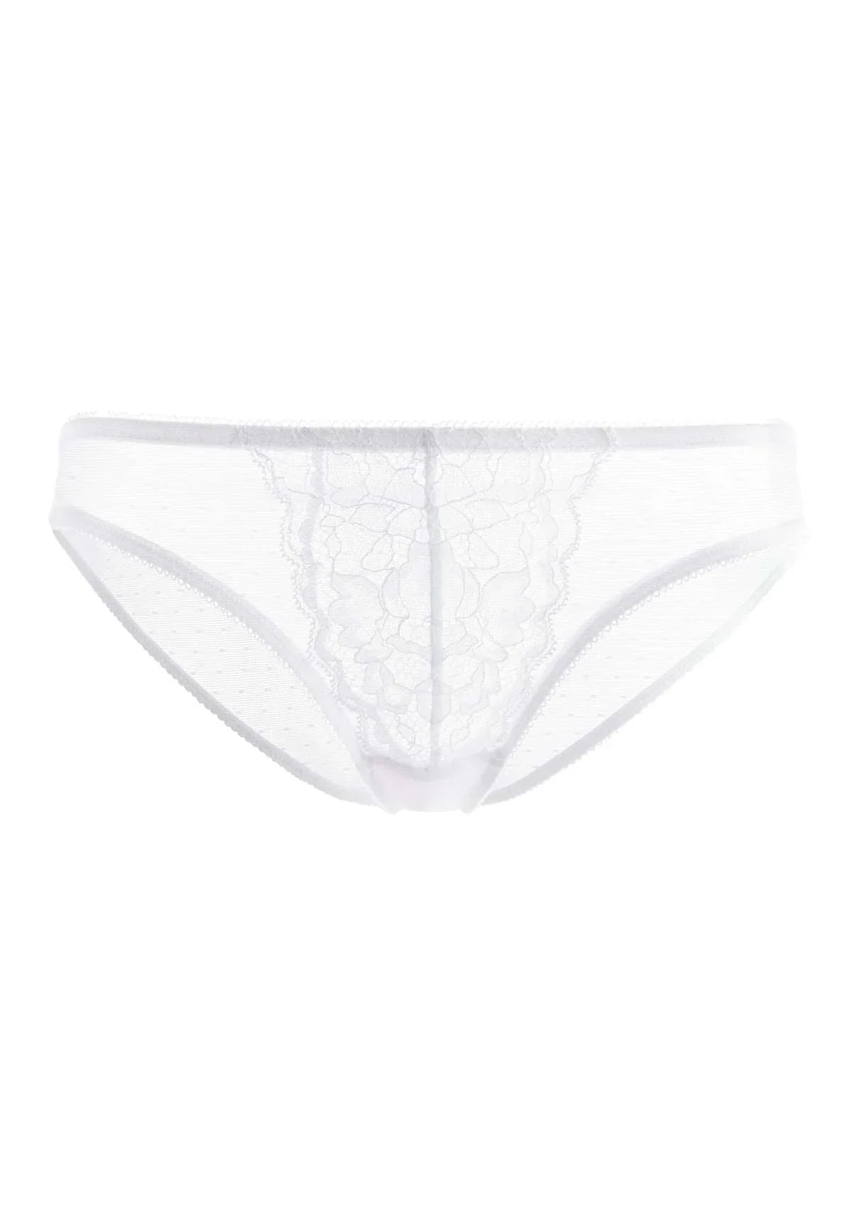 Enchante White Lace Bikini Underwear