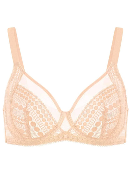 HSIA Polka Dot Sexy Rose Cloud Lace Bra