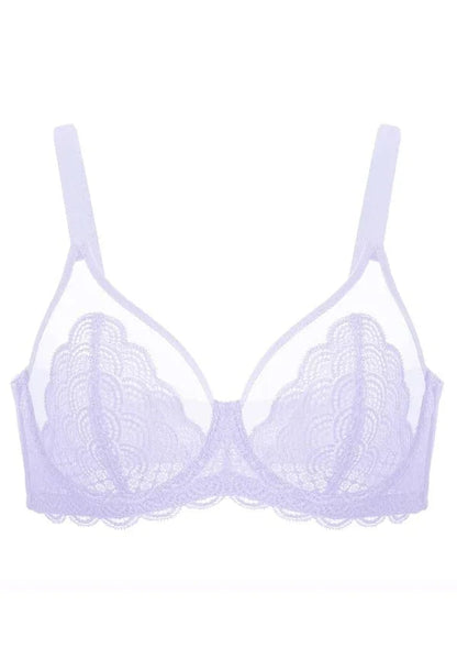 Mermaid Scales Lace Underwire Bra