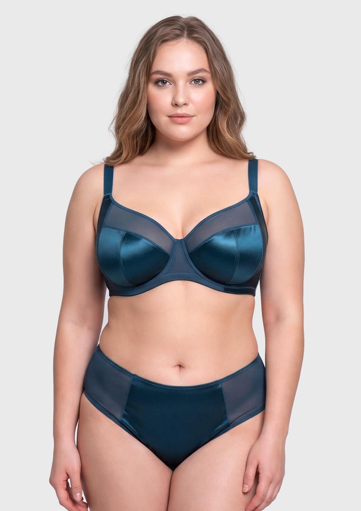 Lunaire Shimmer Unlined T-Shape Support Bra