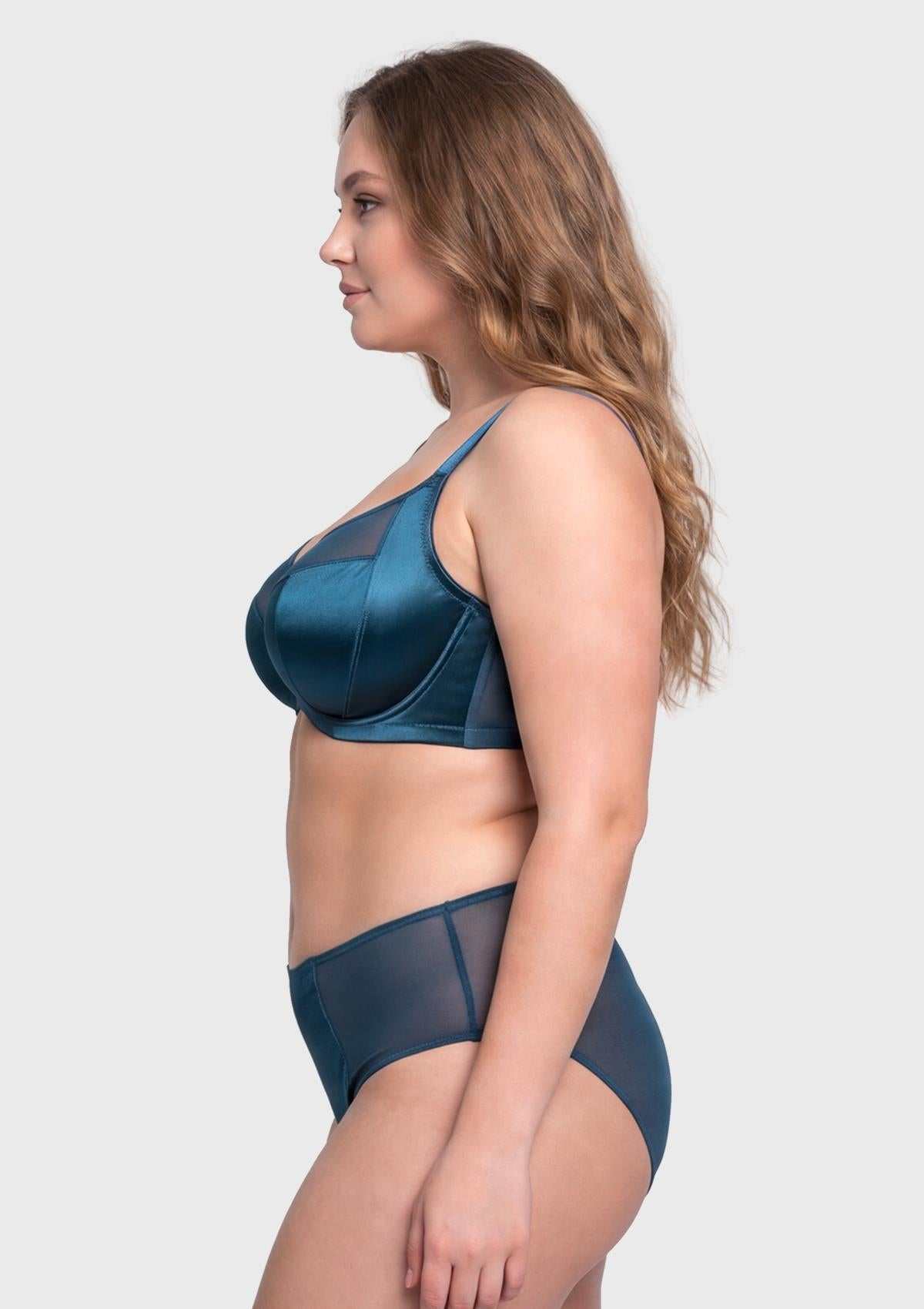 Lunaire Shimmer Unlined T-Shape Support Bra