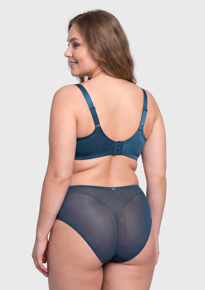 Lunaire Shimmer Unlined T-Shape Support Bra