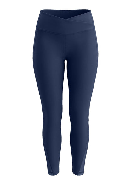 Aura High-Waisted Crossover Cooling Yoga Pants