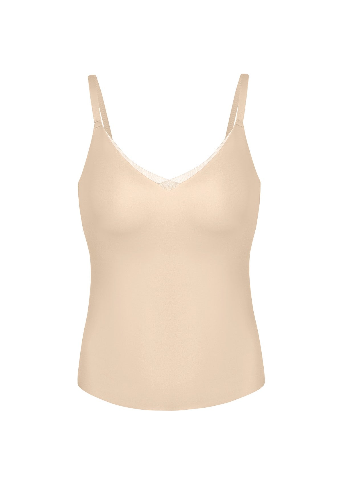 Silvia Seamless Buttery-Soft Padded Bra Top | Wire-Free Camisole