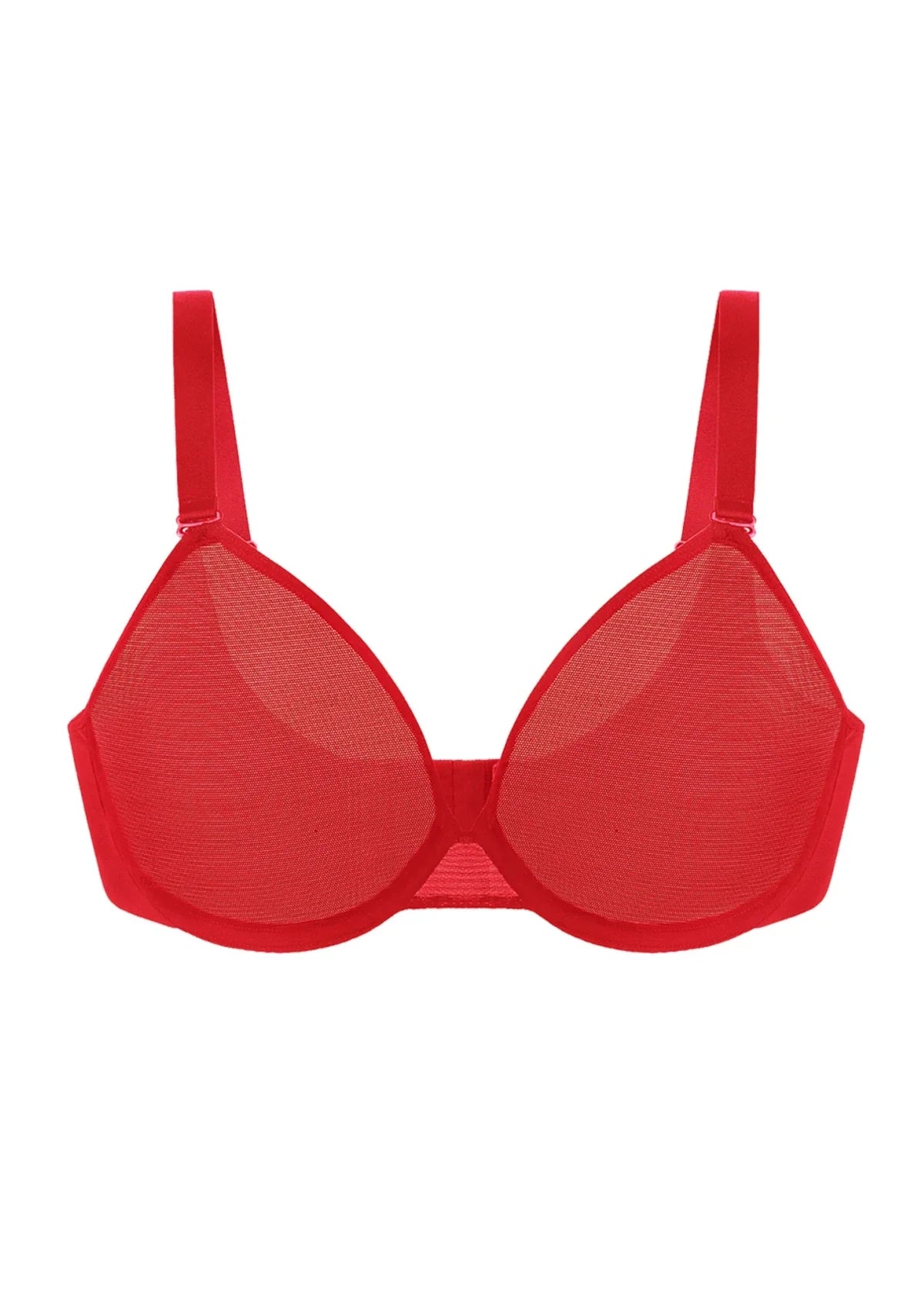 Seraphina Unlined Underwire Sheer Mesh Bra