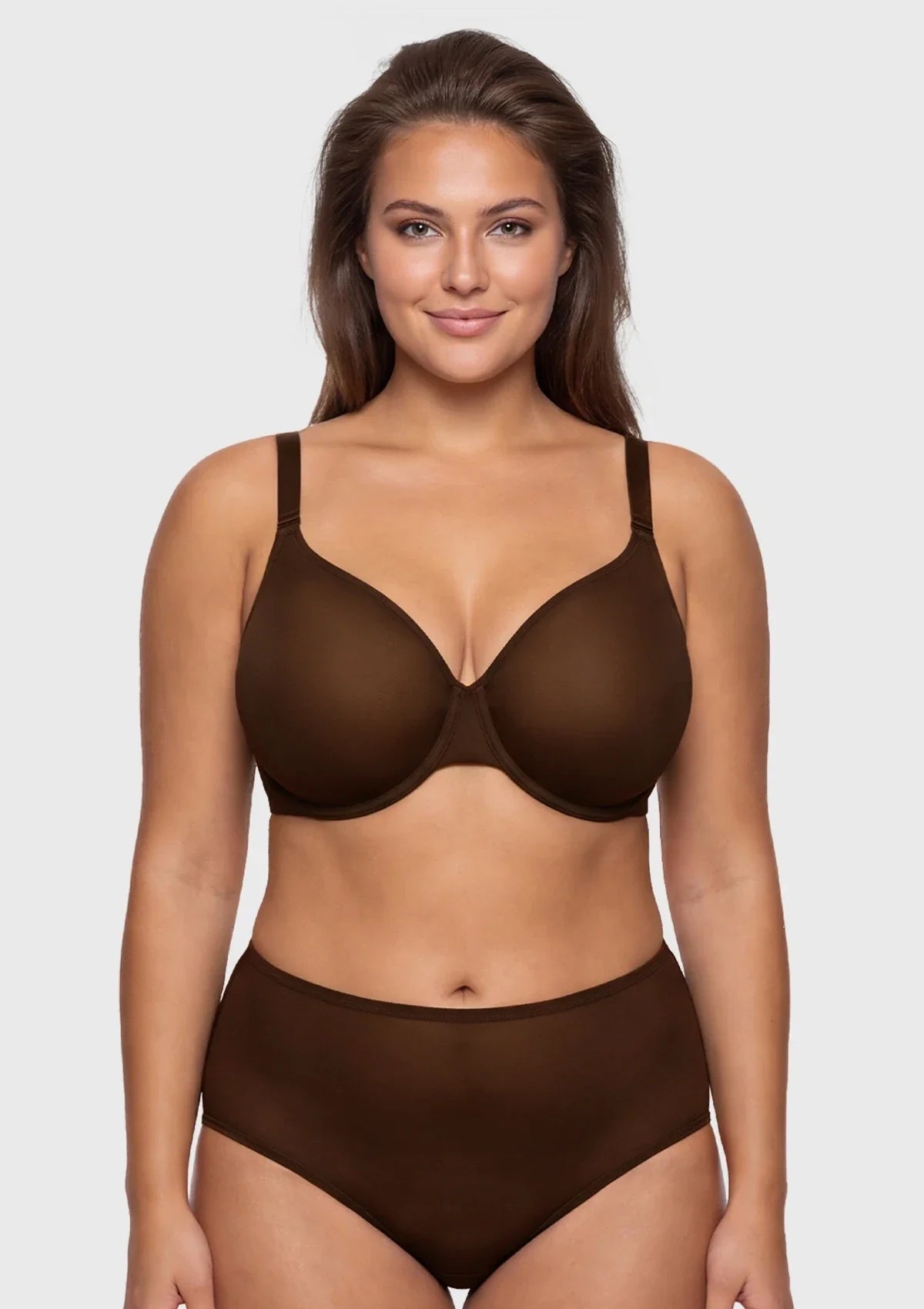 Seraphina Unlined Underwire Sheer Mesh Bra