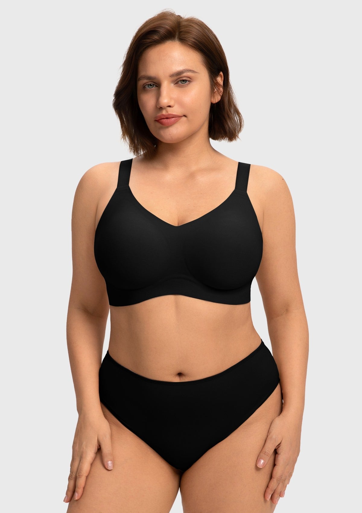 HSIA SoftTouch Breathable Wireless Soft Support Jelly Fit Full Coverage Bra