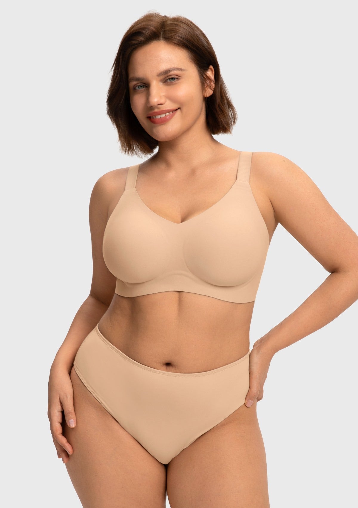 HSIA SoftTouch Breathable Wireless Soft Support Jelly Fit Full Coverage Bra