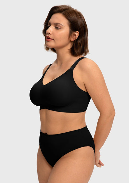 HSIA SoftTouch Breathable Wireless Soft Support Jelly Fit Full Coverage Bra
