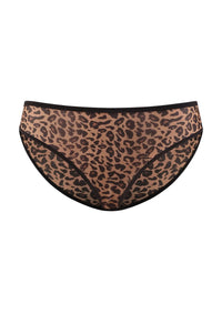 Leopard print-Black