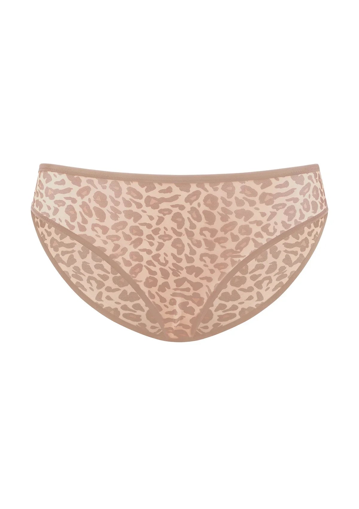 HSIA Leopard Wild High Stretch Briefs Soft Breathable Mesh Panty