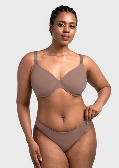 Seraphina Unlined Underwire Sheer Mesh Bra