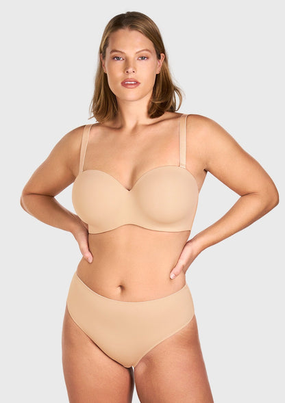 Seamless Convertible Non-Slip Strapless Bra