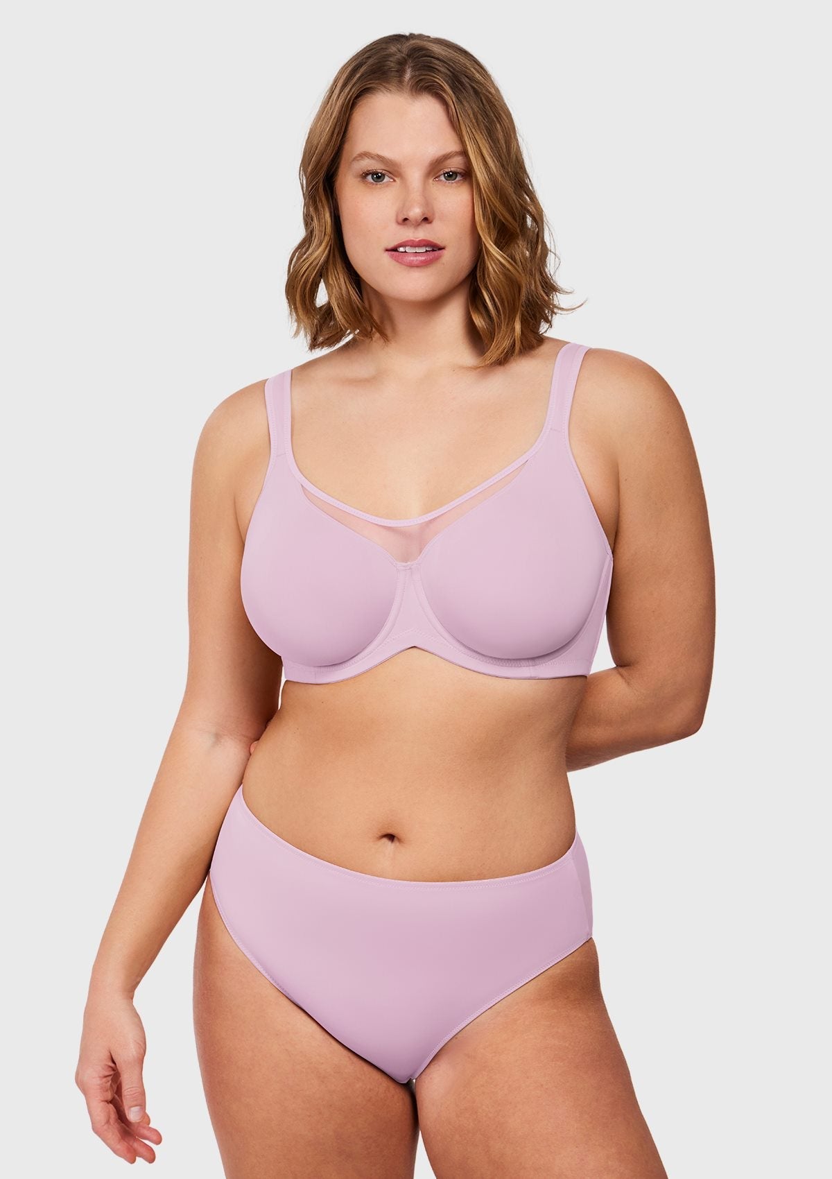 CoolComfort Smoothing Full Coverage Unlined Underwire Minimizer Bra