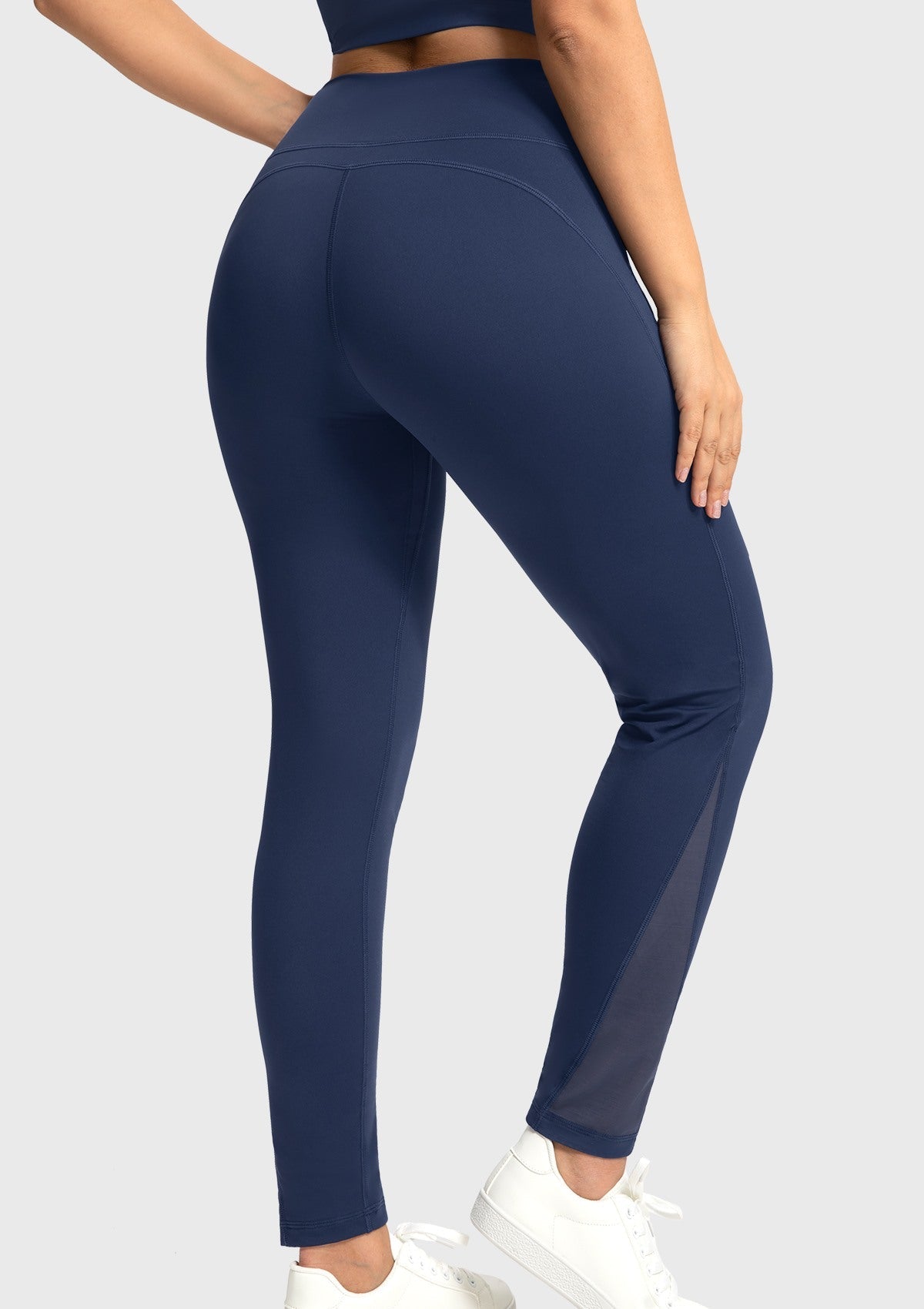Aura High-Waisted Crossover Cooling Yoga Pants