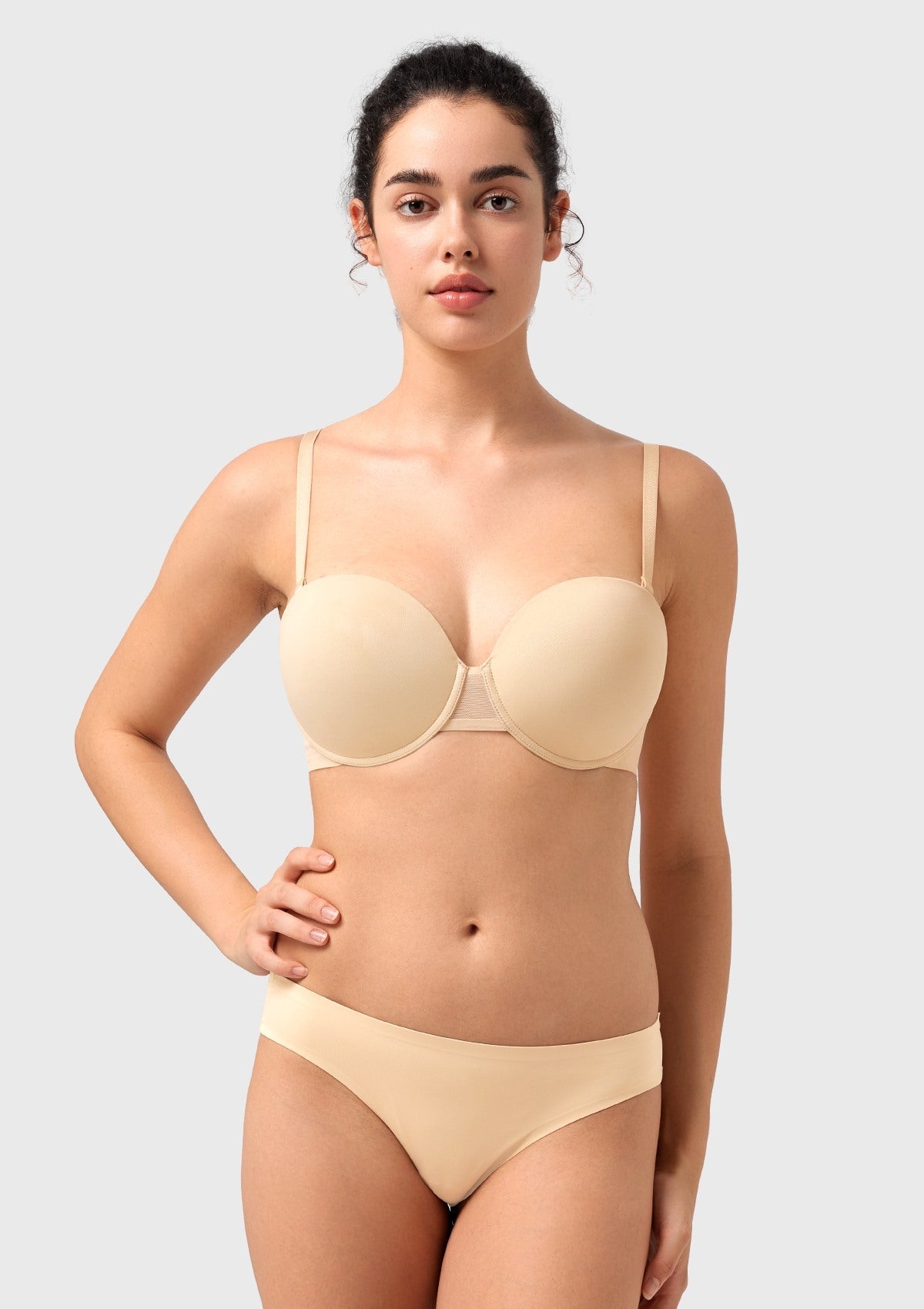 Seamless Multiway Push-Up Strapless Bra