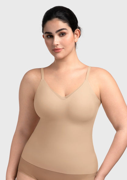 Silvia Seamless Buttery-Soft Padded Bra Top | Wire-Free Camisole