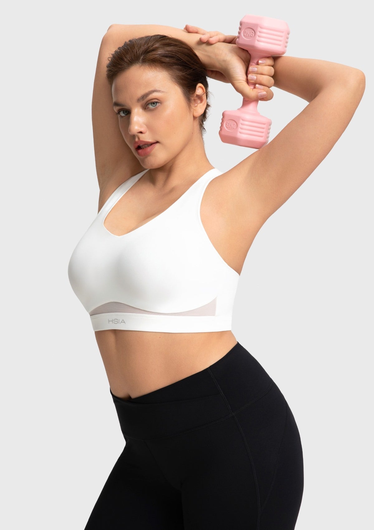 Aura V-Neck Racerback Sports Bra